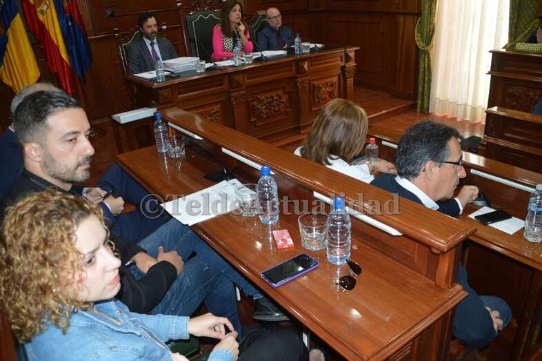 Pleno de la Corporación de Telde (Foto TA)